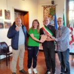 Certosa Volley dal sindaco Lazzerini2
