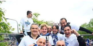 I complimenti del Grassina: “C’è anche un po’ di rossoverde nello scudetto dell’Inter!”