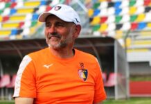 Serie D, l’Aquila Montevarchi si separa dal tecnico Loris Beoni