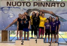 Criterium Nazionali nuoto pinnato: Virtus Buonconvento protagonista con due record Italiani