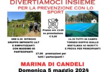 A Marina di Candeli una giornata dedicata alla prevenzione e allo sport (domenica 5 maggio)