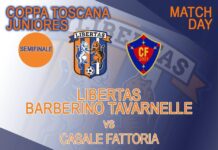Libertas Barberino Tavarnelle, oggi alle 17 super sfida contro il Casale Fattoria per gli Juniores provinciali