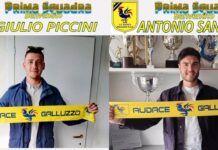Audace Galluzzo, ecco i primi “colpi”: in gialloblù Giulio Piccini e Antonio Santucci