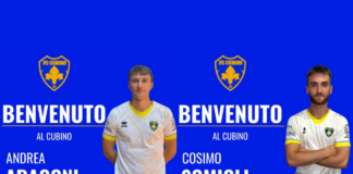 Il Cubino prosegue la sua campagna di rafforzamento: per la metà campo arrivano Andrea Aragoni e Cosimo Somigli