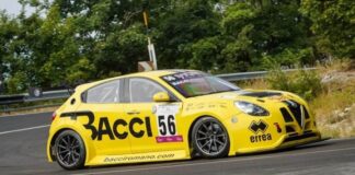 Matteo Bacci al Campionato Italiano Velocità Montagna (Nord-Sud): a Rieti nello scorso week end buona prova