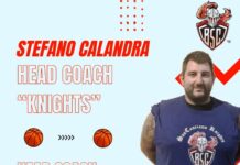 San Casciano Basket, l’annuncio: “Stefano Calandra confermato coach dei Knights (e dell’Under 17 Silver)”