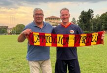 Marco Fraccone sulla panchina della Cattolica Virtus: allenerà i 2009