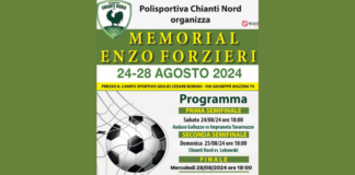 “Memorial Enzo Forzieri”, dal 24 al 28 agosto a Strada in Chianti. In memoria dello storico dirigente sportivo