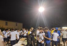 Sancascianese-Scandicci: 0-0 nel test match al comunale di viale Garibaldi. Chiuso con un rinfresco per tutti