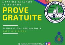 Certosa Volley, Open Day dal 16 settembre; nel week end presente nelle piazze di Tavarnuzze e del Galluzzo