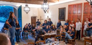 Chianti Volley, le ragazze della B2 e della Serie D accolte a Villa Poggio Torselli (main sponsor della società)