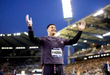 Leonardo Fabbri, altro lancio nella storia: nuovo record italiano e vittoria della Diamond League