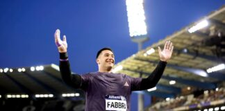 Leonardo Fabbri, altro lancio nella storia: nuovo record italiano e vittoria della Diamond League