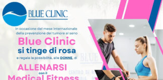Dal 21 al 25 ottobre la Blue Clinic di Bagno a Ripoli si tinge di… rosa. Allenamenti gratuiti e sconti abbonamenti