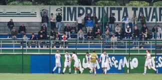 Frassineti-Salvadori, l’Impruneta Tavarnuzze batte 2-1 il Casellina (in 10 per un’ora) e vola al 3° posto
