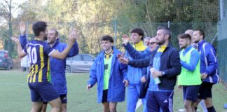 Brucculeri apre, Fiumi chiude: la Grevigiana vince lo scontro diretto in casa del Meroni (2-0)