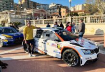 Marco Piazzini, sancascianese con un amore smisurato per il rally (come navigatore): per lui il traguardo delle 200 gare