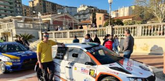 Marco Piazzini, sancascianese con un amore smisurato per il rally (come navigatore): per lui il traguardo delle 200 gare
