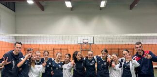 Under 14 Blu Chianti Volley, prima gara di playoff con (convincente) vittoria in trasferta