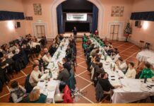 Pallamano Tavarnelle, oltre 100 presenze alla cena di Natale biancoverde al “Caffè degli Amici”