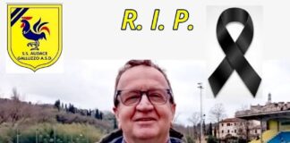 Il doloroso annuncio dell’Audace Galluzzo: “Addio a Maurizio Pieri, 66 anni, accompagnatore della prima squadra”
