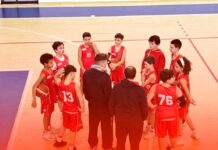 San Casciano Basket, sconfitta per i ragazzi dell’Under 13. Coach Mattia Lai: “Buona prestazione a livello offensivo”