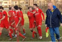 Cardinali non sbaglia dal dischetto nel finale: la Grevigiana vince il derby con la Sambuca (1-0)