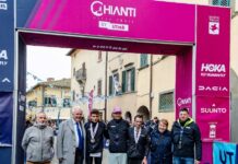 Turismo sportivo, il presidente della Regione Toscana Eugenio Giani a Radda per la Chianti Ultra Trail