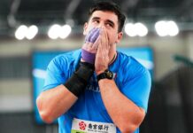 Mondiali indoor di Nanchino, Leo Fabbri quarto nel getto del peso: fuori dal podio all’ultimo lancio