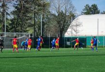 L’Impruneta Tavarnuzze si sblocca nel finale e consolida il secondo posto: 3-0 sul campo del San Giusto (in nove)