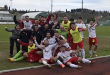 Carlotti e una magia di Lunghi: la Colligiana di Mocarelli batte 2-1 lo Scandicci e riapre il campionato d’Eccellenza