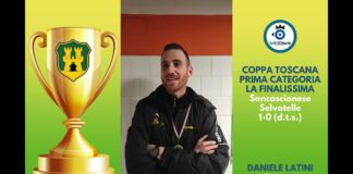 VIDEO INTERVISTA / La finalissima vista dal mister della Sancascianese Daniele Latini: “Vittoria meritata”
