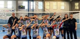2-1 alla Bacci Campi: vittoria e testa della classifica nel girone di coppa per l’Under 13 Blu del Chianti Volley