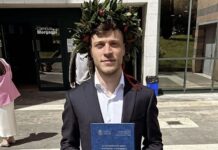 Le congratulazioni dello Scandicci al suo attaccante… neo dottore: il sancascianese Leonardo Saccardi