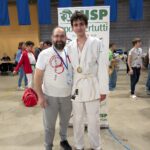 Iago Filotto con il maestro Leandro Lanfrancotti
