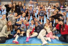 Under 13: Chianti Volley (bianca), che sfida contro Firenze Ovest: si chiude con un 2-2 combattutissimo