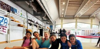 Artistica Tavarnelle: le piccole under 8 al Toscana Gym (non competitivo)