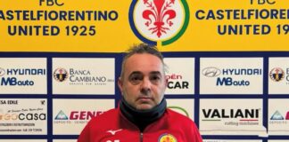 Promozione, il Castelfiorentino ai saluti con mister Bartalucci e il direttore Pucci