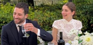 Bomber “Baccio” (David Baccini) ha sposato la sua Chiara: gli auguri dell’Audace Galluzzo e del Grassina