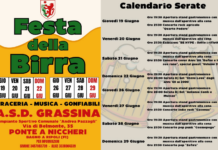 Il Grassina scalda i motori: otto giorni di “Festa della Birra” all’impianto sportivo “Andrea Pazzagli”