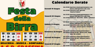 Il Grassina scalda i motori: otto giorni di “Festa della Birra” all’impianto sportivo “Andrea Pazzagli”