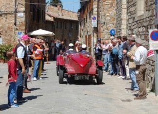 Mille Miglia nel castello di Barberino Val d’Elsa
