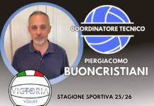 Volti nuovi: la Giotti Victoria Volley annuncia il nuovo coordinatore tecnico, Piergiacomo Buoncristiani