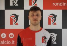 Saccardi, prime foto col biancorosso della Rondinella: “Insieme per fare la differenza”
