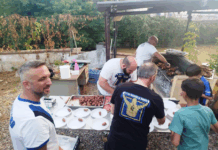 Griglia e sorrisi in nerazzurro: l’Inter Club Impruneta-Scandicci ha festeggiato il suo secondo compleanno