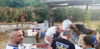 Griglia e sorrisi in nerazzurro: l’Inter Club Impruneta-Scandicci ha festeggiato il suo secondo compleanno