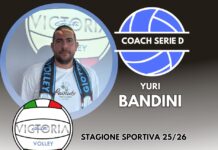 Giotti Victoria Volley: il nuovo coach della Serie D per la nuova stagione è Yuri Bandini