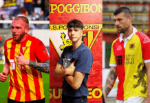 Poggibonsi, tre conferme pesanti per il Leone giallorosso: restano Barraco, Mazzolli e Borri Da sinistra Mazzolli, Barraco, Borri