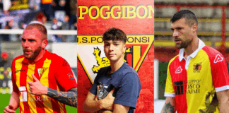 Poggibonsi, tre conferme pesanti per il Leone giallorosso: restano Barraco, Mazzolli e Borri Da sinistra Mazzolli, Barraco, Borri