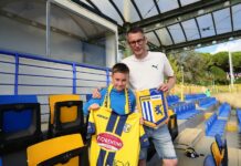 Tifo senza confini: Alex, 11 anni, dall’Inghilterra al “Pianigiani” per vestirsi di… gialloblu